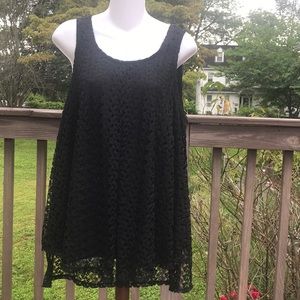 Pretty Black Lace sleeveless